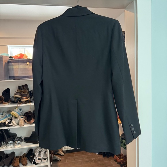 Banana Republic Black Tailored Italian Wool Blazer - Picture 2 of 3